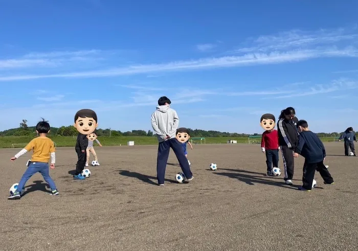  サッカー療育　カノアスFC平松本町/ボールタッチ⚽️