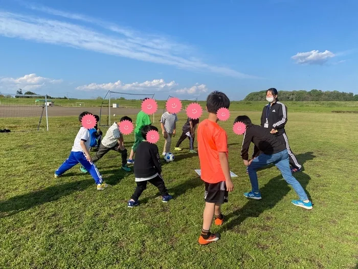  サッカー療育　カノアスFC平松本町/準備体操