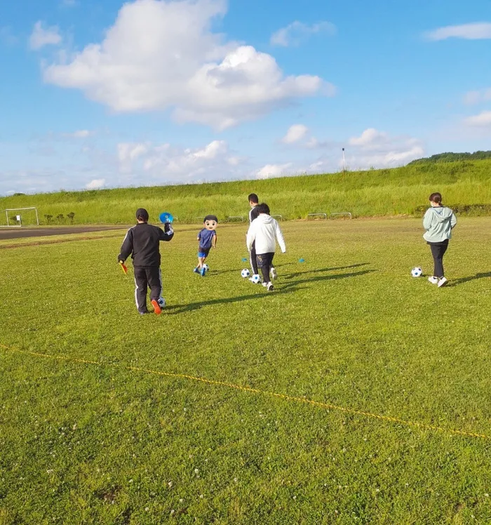  サッカー療育　カノアスFC平松本町/ドリブル練習⚽️💨