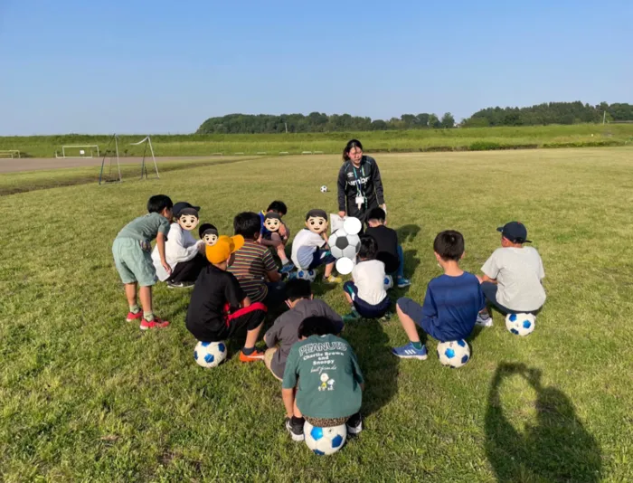  サッカー療育　カノアスFC平松本町/暑い日☀️