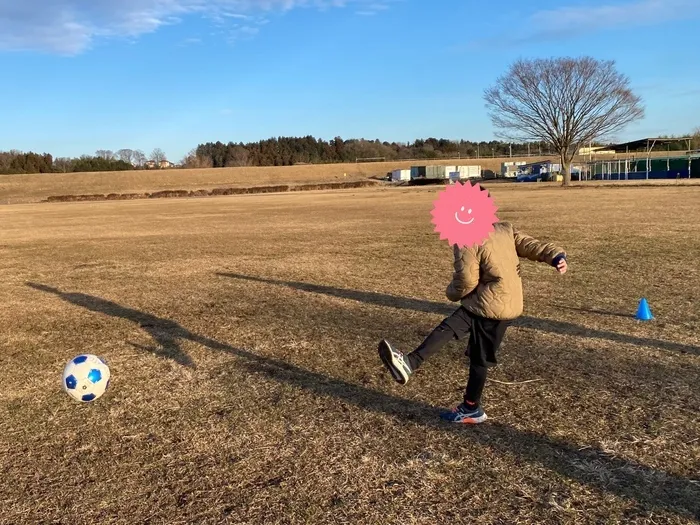  サッカー療育　カノアスFC平松本町/ナイスシュート👍