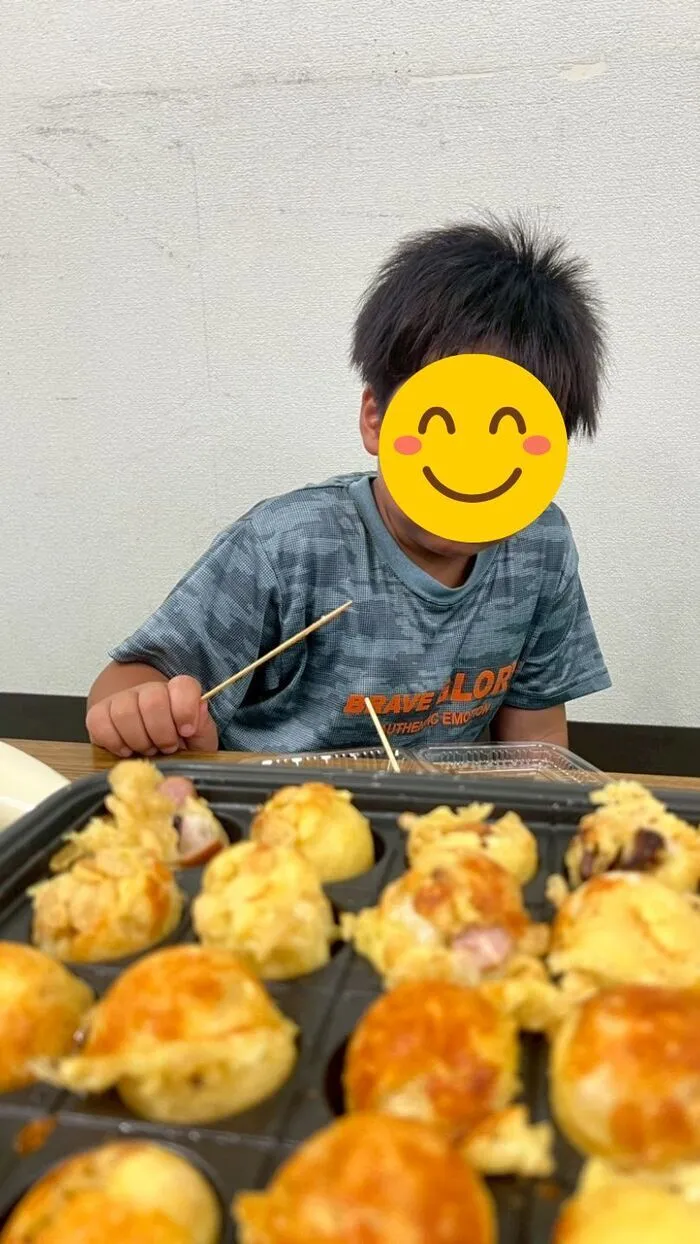  サッカー療育　カノアスFC平松本町/みんなで作る！たこ焼きパーティー🐙✨