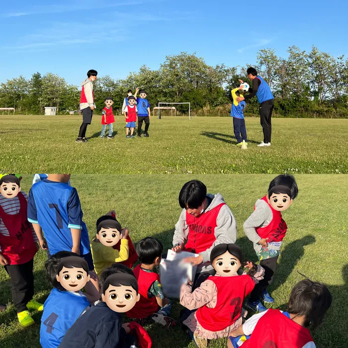  サッカー療育　カノアスFC平松本町/晴天🌞