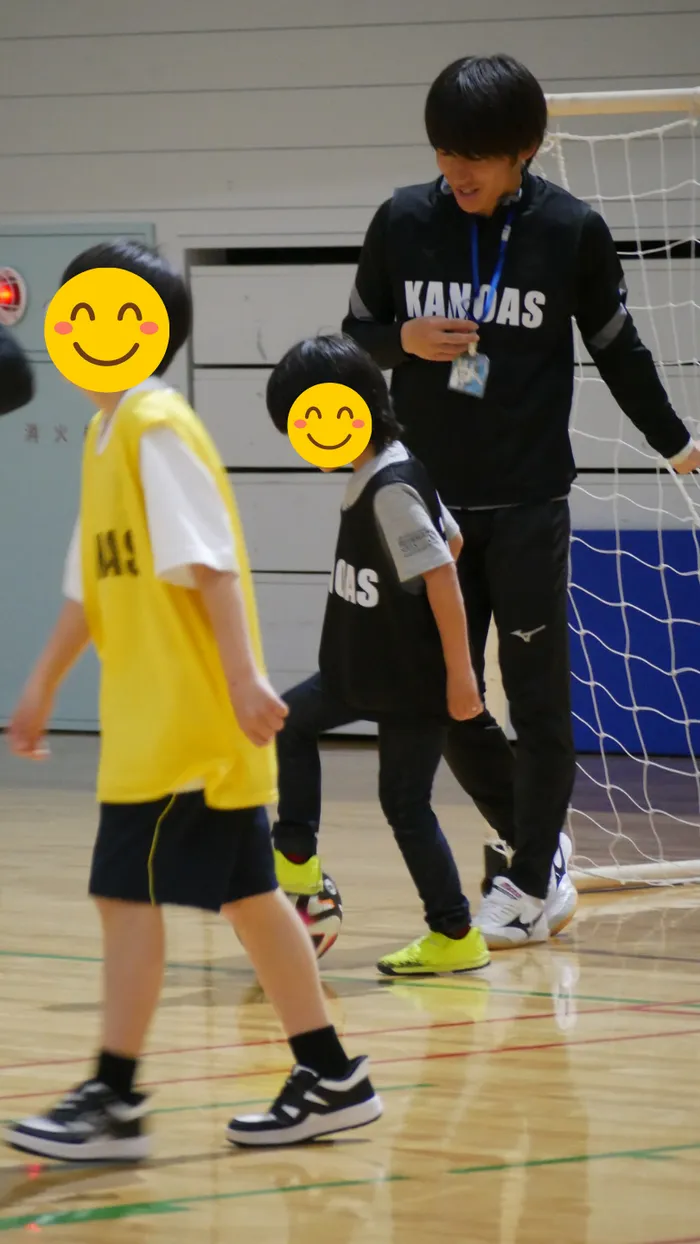  サッカー療育　カノアスFC平松本町/🤝お兄さんたちと協力プレー！あたたかい雰囲気が広がった日🌼