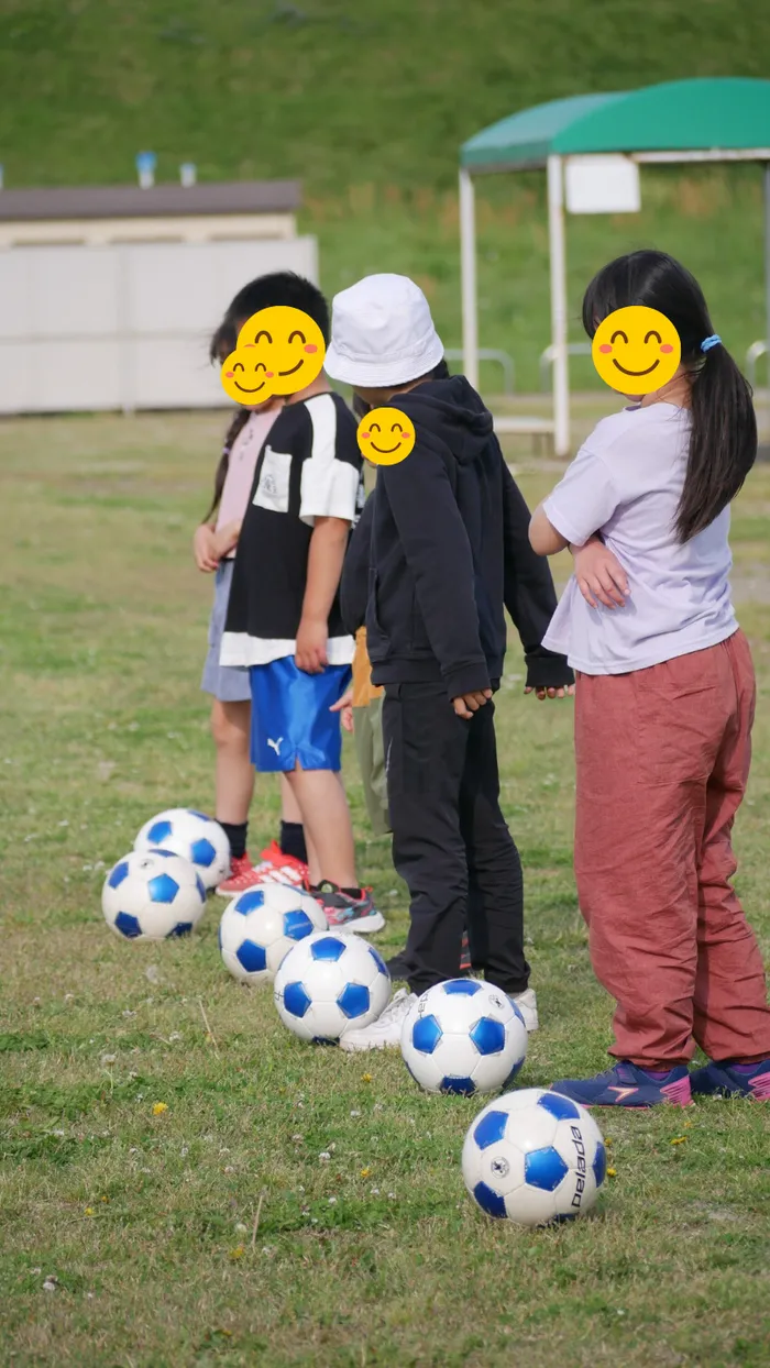  サッカー療育　カノアスFC平松本町/リズムよくタッチできたよ👏🌟