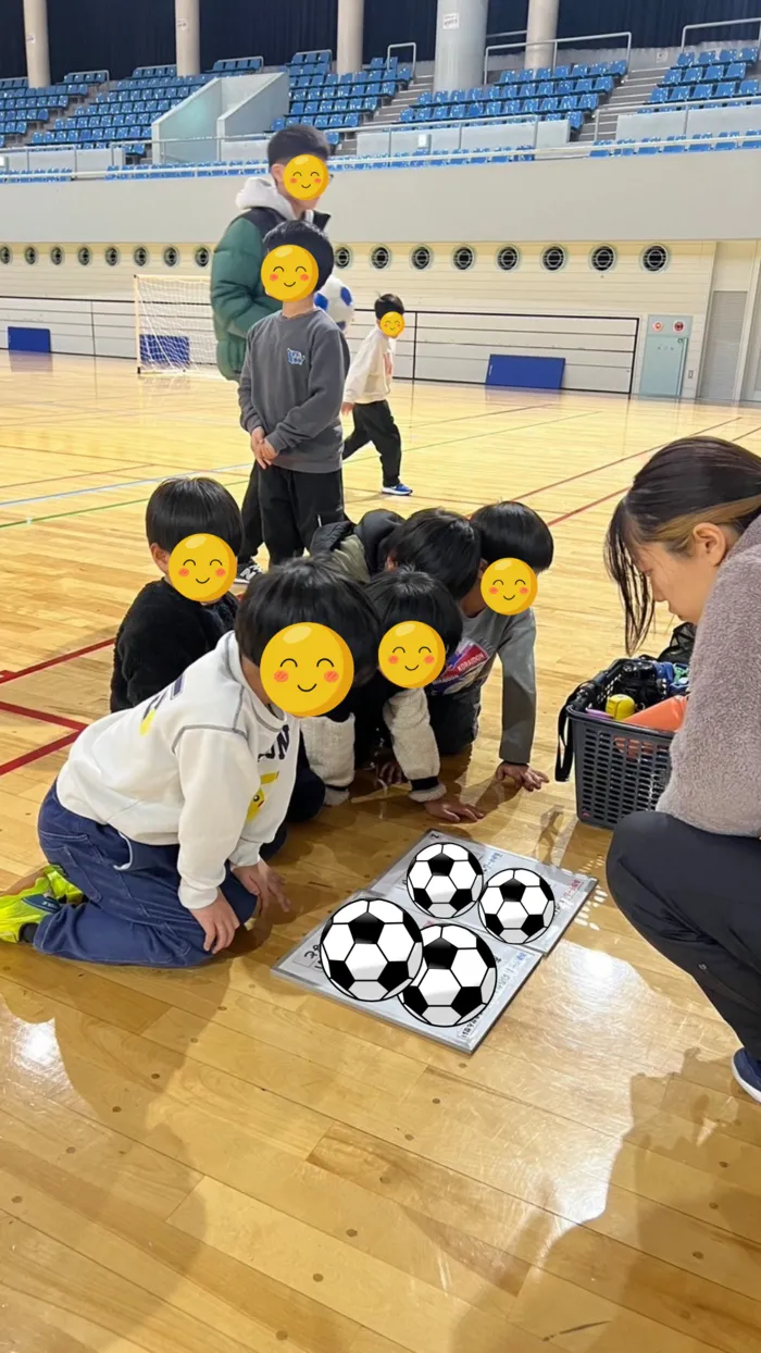  サッカー療育　カノアスFC平松本町/お兄さんたちのサポートで笑顔が輝く1日😊