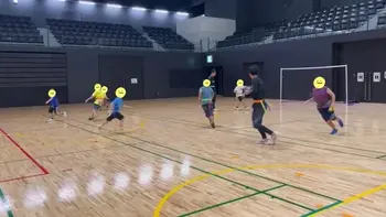  サッカー療育　カノアスFC平松本町/しっぽを取られないように💦