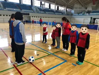  サッカー療育　カノアスFC平松本町/あいさつ🔥