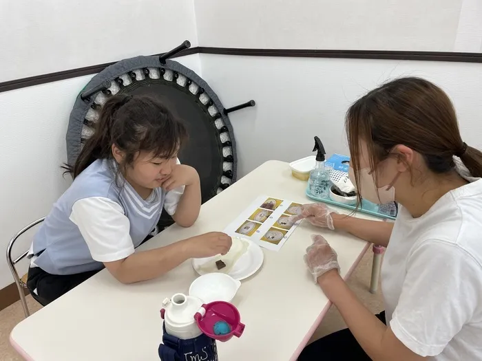 フレンズ/こどもの日クッキング～春巻きの皮でクレープ！！😁🍫🍨