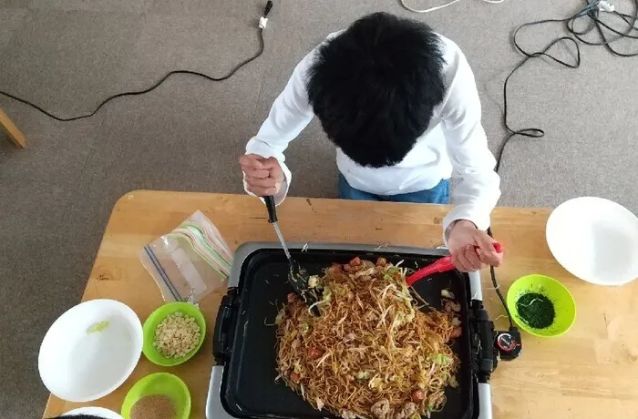 放課後等デイサービス　ひまわり/おいしいやきそば召し上がれ😊