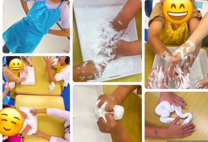 児童デイSES沼津校/ふわもちスライム作り