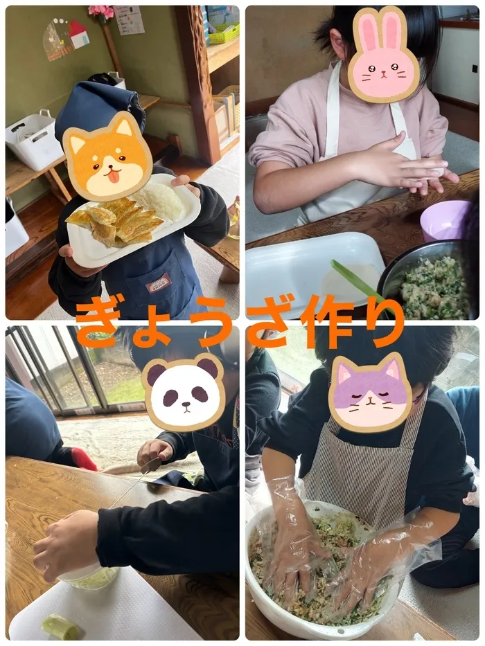 児童デイSES沼津校/🥟餃子を作りました！