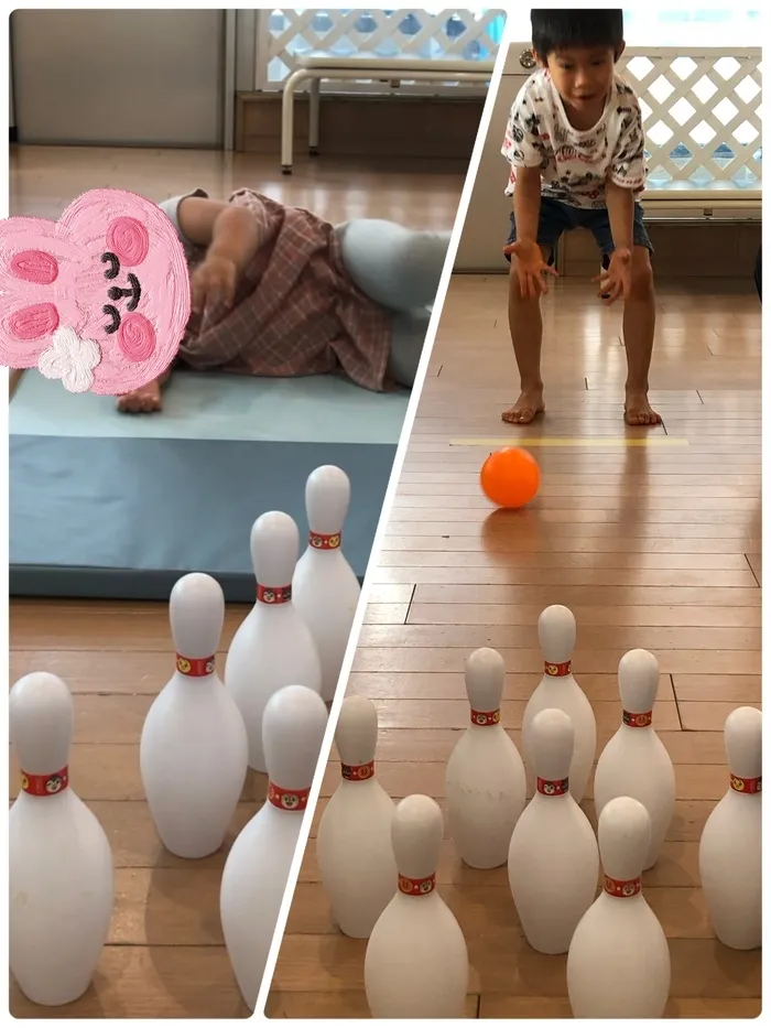 せかいのかたち2nd/ゴロゴロボーリング(集団療育)🎳⭐️