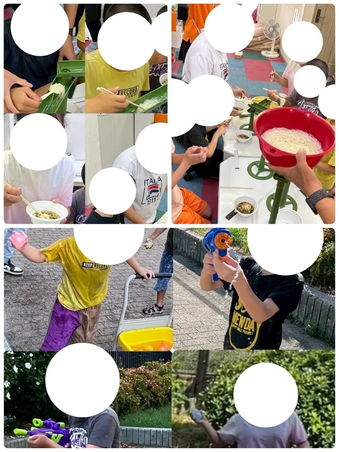 児童発達支援・放課後等デイサービス　 バディ/流しそうめんイベント🎐☀️