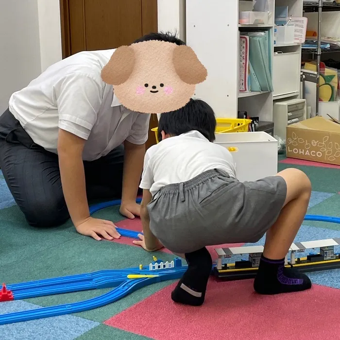 放課後等デイサービス バディ浪速教室/プラレールのご紹介🚃