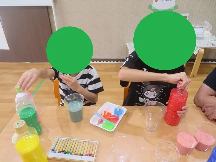AIAI PLUS 鴫野/8月16日（AIAI祭り：色水遊び）