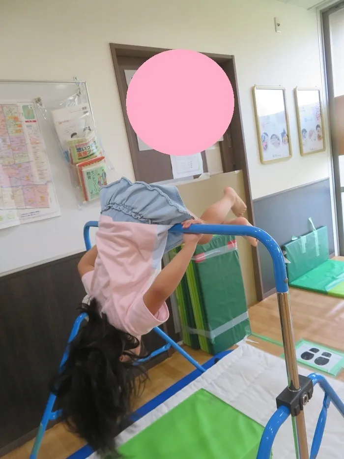 AIAI PLUS 鴫野/7月10日（鉄棒：まえまわり）