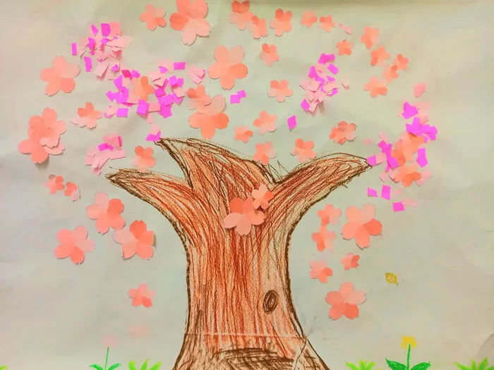 つぼみ/4月の制作