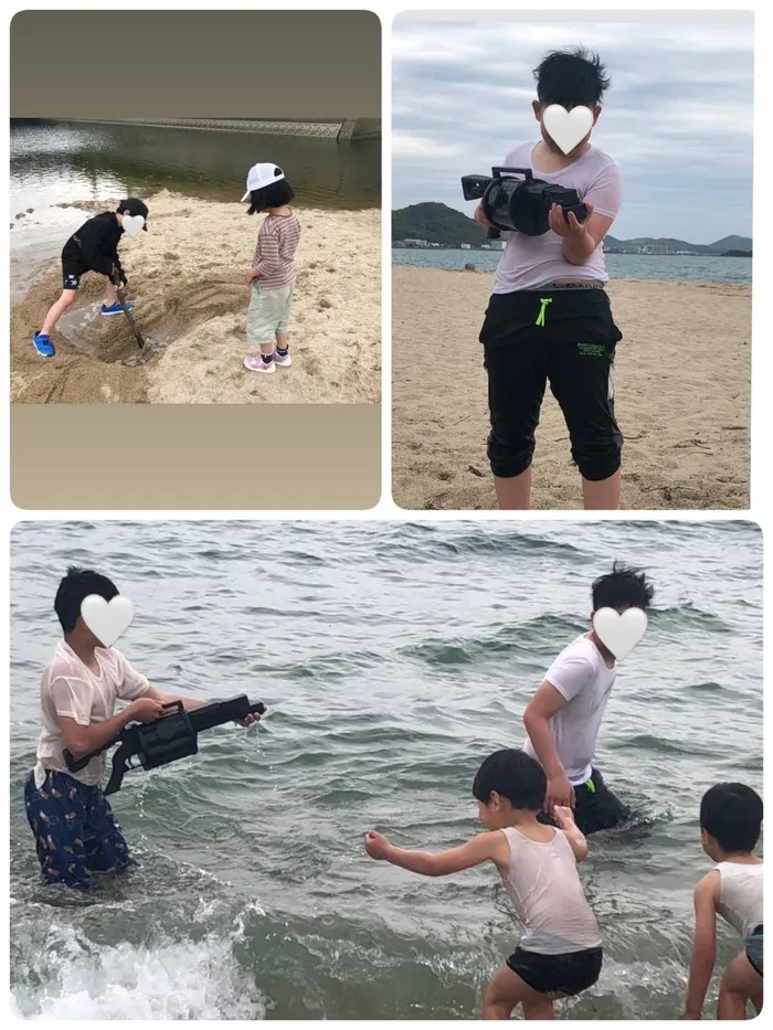 放課後等デイサービスいるかキッズ/海開き？