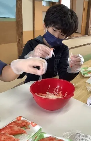 さわやか愛の家　もじ館/かに玉うどん