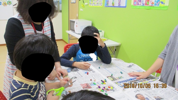 こぱんはうすさくら 南越谷教室/日常の支援風景