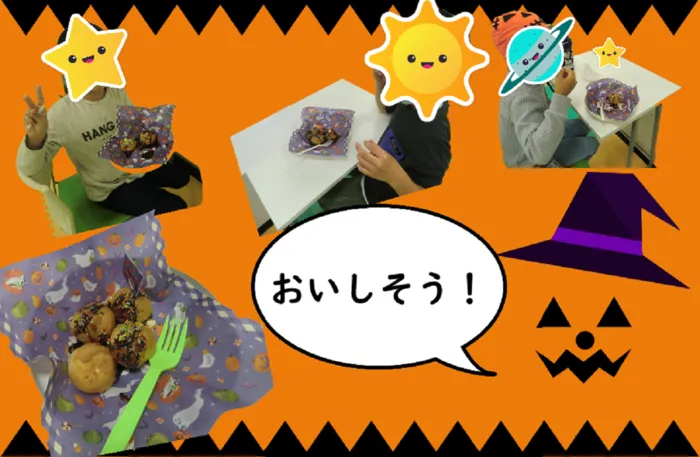 わくわくクラブジュニア/ハロウインミニクッキング☆