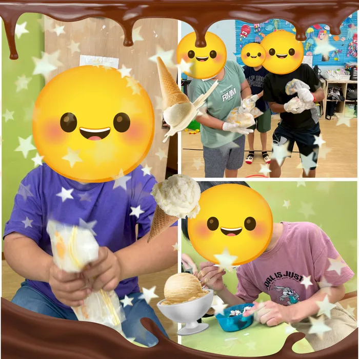 こぱんはうすさくら　善行教室/アイスクリーム作り🍨