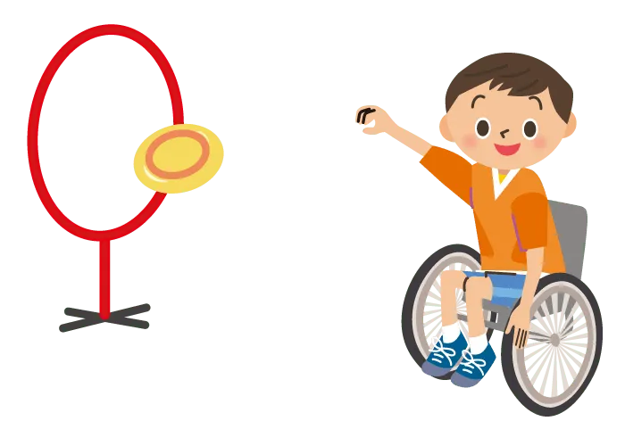 総合発達支援デイサービス　きぼう/放課後活動☆フライングディスク