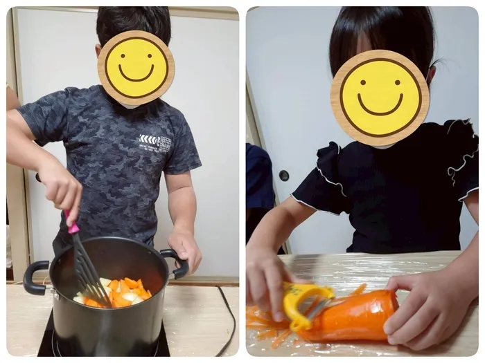 児童発達支援・放課後等デイサービス　ステップアップ桃園校/🍛レッツクッキング！みんな大好きカレー作り🍛