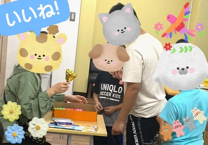 Study＊Cafe千種(学習支援型・放課後等デイサービス)/景品は誰の手に？モンクエくじ！