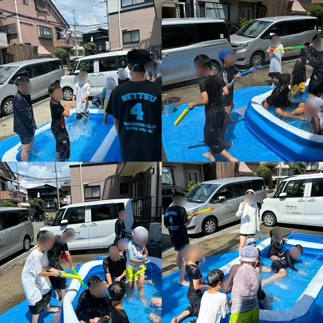 リールスメイト摂津別府/水遊び