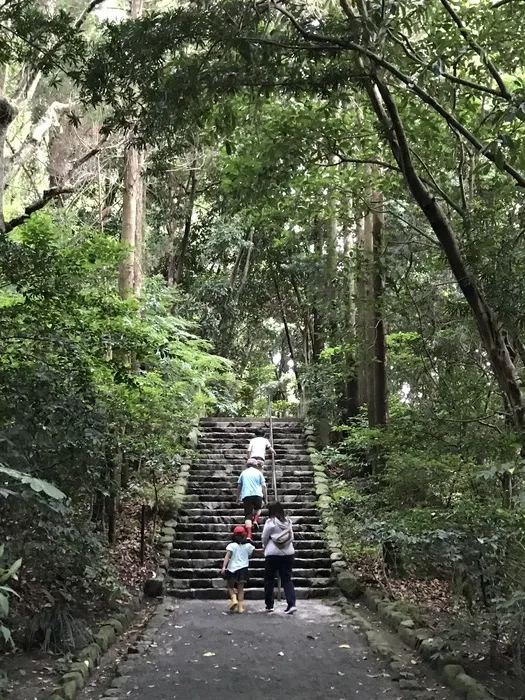 ゆり庵キッズクローバーひかりヶ丘/雨の合間に宗像大社へ行きました。