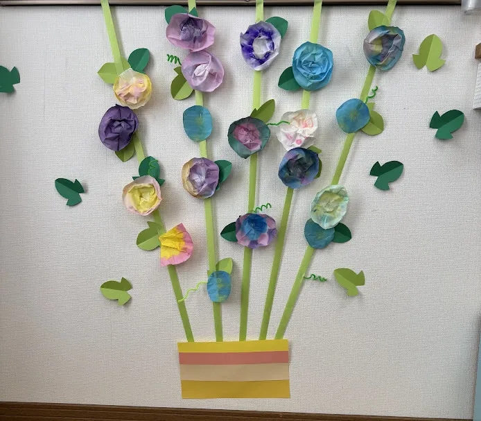 チャイルドクラブ なでしこ/あさがおを作りました！