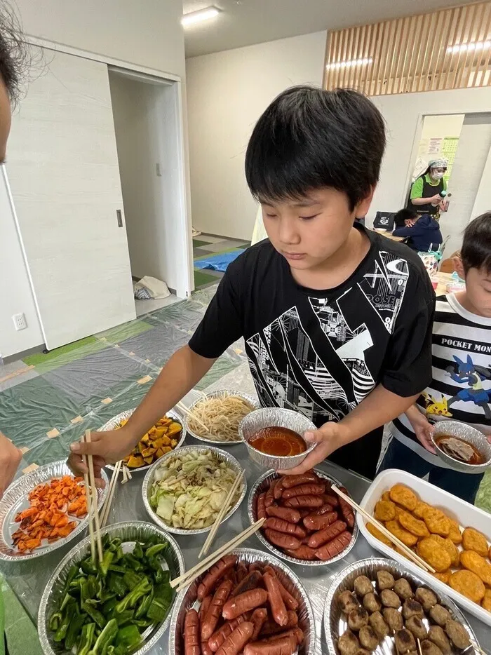 放課後等デイサービス・児童発達支援事業所　ポラリスひろば/🍖雨だけどBBQ🍖