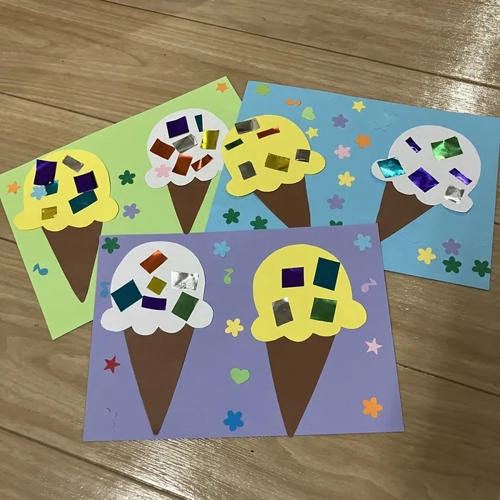 児童発達支援事業所　あった豊平/アイスクリームを作ったよ🍦