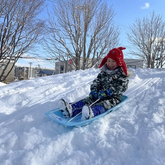 児童発達支援事業所　あった豊平/雪遊びに行って来ました(^O^)