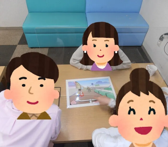 クリッパーズ/交通安全週間「危険予知トレーニング」