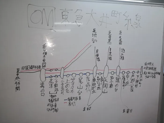 放課後等デイサービス　キッズパーク/路線図に感心２