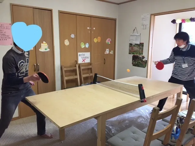 子ども発達支援 あさひ学苑 厚木校/卓球真剣勝負