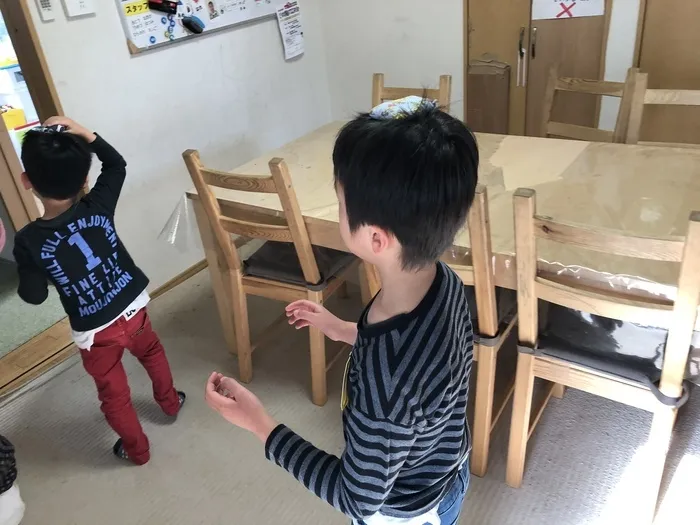 子ども発達支援 あさひ学苑 厚木校/電池人間ゲーム