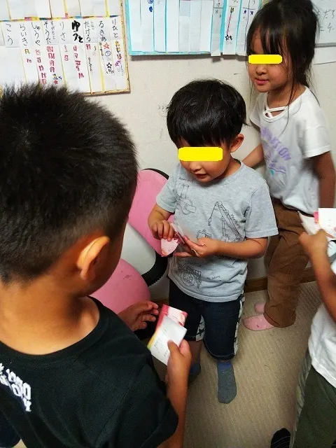 子ども発達支援 あさひ学苑 厚木校/名刺交換ゲーム