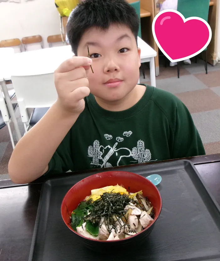 夢門塾扇町/鹿児島県名物の鶏飯づくり🍚🐔