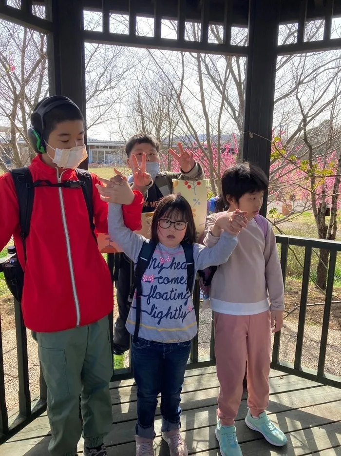 こぱんはうすさくら　白旗教室/平塚花菜ガーデンへ（こぱんはうすさくら白旗教室）