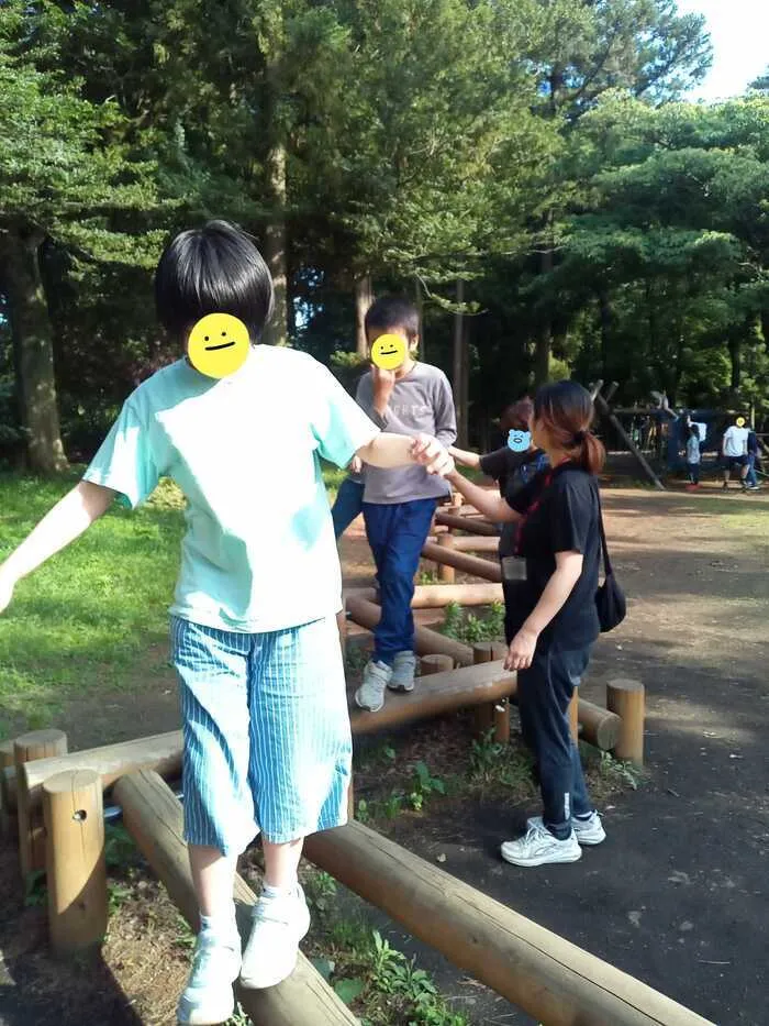 kiitos aina/外出プログラム（麻溝公園アスレチック）