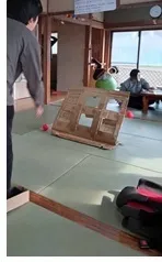 手作りゲームで、楽しみながらルールを学びます。