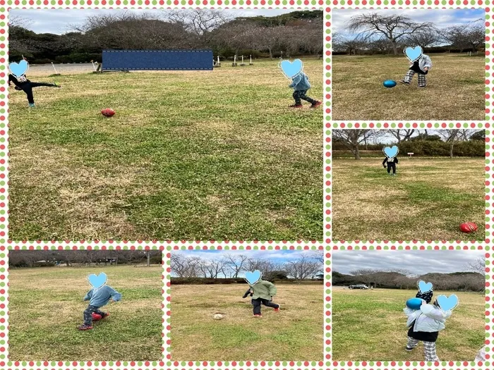 グリーンリーフ鹿嶋/公園でボール遊び⚽