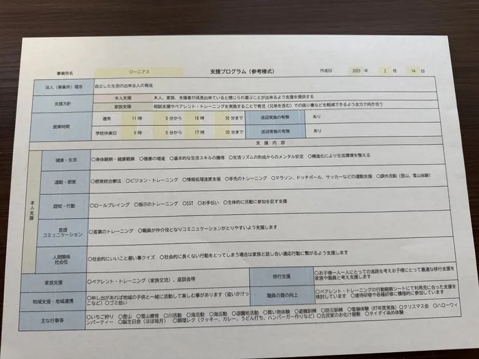 ジーニアス/支援プログラム