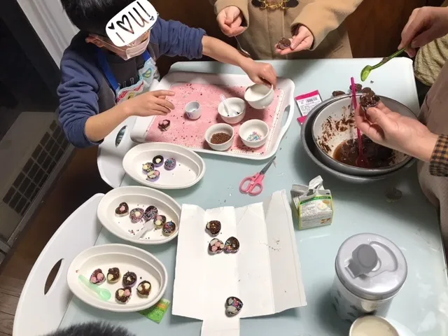 ジーニアス/バレンタインチョコ作り