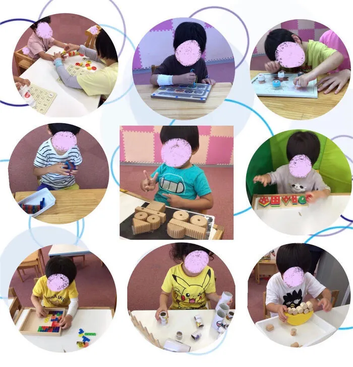 児童発達支援 TODAY is New Life東和田/【TODAY東和田】支援プログラム～机上学習の様子～