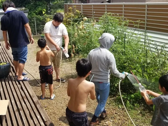 レガロニア常普請/水遊びしました⛲